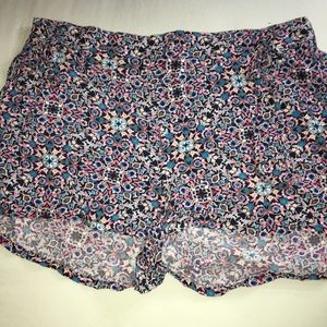 Bright Patterned Summer Shorts